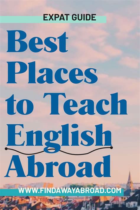 best countries for teaching english abroad.